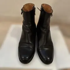 mila schon ミラショーン レザー アンクルブーツ 黒 7½ - メルカリ