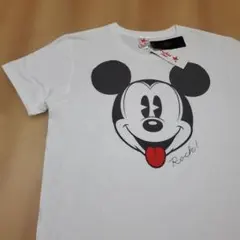 未使用 rockin'star☆ロッキンスター ミッキーマウス TシャツLサイズのサムネイル
