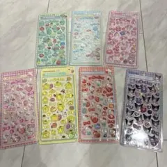 サンリオ　ボンボンドロップシール キティ　ハンギョドン　マイメロ クロミ など