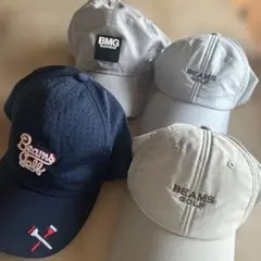 BEAMS GOLF キャップ　4個セットのサムネイル