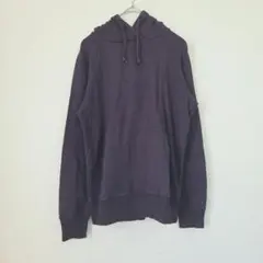 ユニクロ フーディー スウェットパーカー ダークパープル ストレッチ