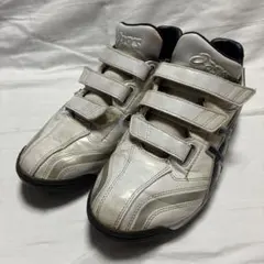 ASICS トレーニングシューズ 27.5cm ホワイト/ネイビー