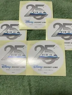 ディズニー リゾートライン 25周年ステッカーのサムネイル