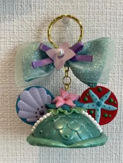ディズニープリンセスイヤーハットキーチェーン　アリエル
