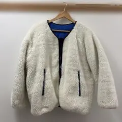 DOUBLE NAME リバーシブルボアジャケット