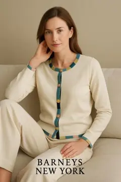 【未使用タグなし】BARNEYS NEW YORK バーニーズ アンサンブル M