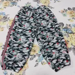 morino rinkle 迷彩柄 ナイロンロングパンツ 100