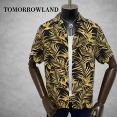 tomorrowland 総柄シャツ　半袖シャツ　オープンカラーシャツのサムネイル