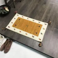 ギャッベ ギャベ 玄関マット 45x75cm 2gowh ⑬