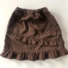 キッズ　女の子　コムサイズム フリル スカート　100