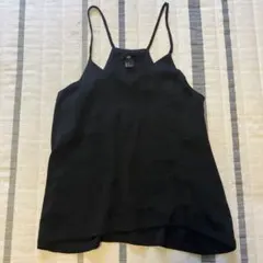 【美品】H&M ブラック Vネック キャミソール