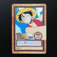 ONE PIECE ワンピース ルフィ 旧カード【初期】 - メルカリ