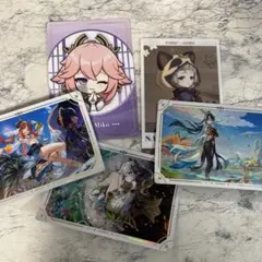 原神 スシローコラボ 観月の宴 メタリックカード - メルカリ