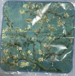 ゴッホ展 花咲くアーモンドの木の枝 タオルハンカチのサムネイル