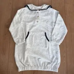 petit main セーラー襟ワンピース 130cm 未使用品