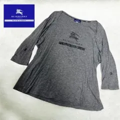 美品 バーバリーブルーレーベル Tシャツ ロゴ y2k ギャル アーカイブ M