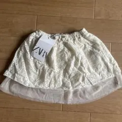 新品未使用◎ZARA 9-12 80サイズ　スカート