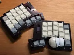 keyball39 黒仕様 親指ロープロ静音軸+親指レアキーキャップ - Mercari