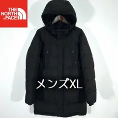 美品人気 ノースフェイス ダウンコート メンズXL フード着脱可能 グースダウン