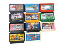 ファミコン ソフト 11点 まとめ