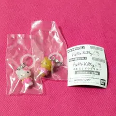 ハローキティ めじるしアクセサリー 日焼け お花 ガチャガチャ カプセルトイ