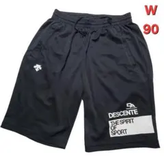 デサント ハーフパンツ XO ブラック メンズ スポーツ トレーニング ジムのサムネイル