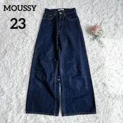 MOUSSY　GBL MV WIDE STRAIGHT　ワイドストレートデニム