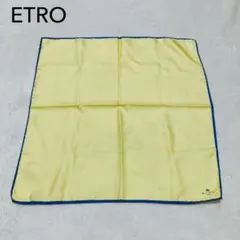 希少ETRO シルク100% イタリア製　プチカレ　ハンカチーフ
