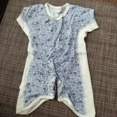 花柄ロンパース2点セット