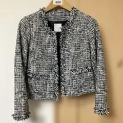 AG by aquagirl ツイードノーカラージャケット