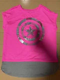GapFit MARVEL コラボ　フィットネス DRY素材160cm マーベルのサムネイル