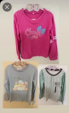 子供服 長袖シャツ カットソー 130 まとめ売り