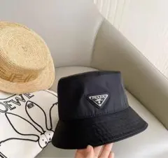 PRADA バケットハット ブラック