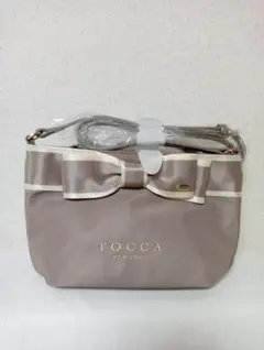 TOCCA トッカ ボディバッグ ポーチ ショルダー ベージュ 新色 - メルカリ