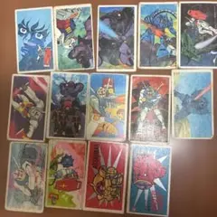 昭和レトロ☆駄菓子屋☆宇宙戦艦ヤマト☆銀河鉄道999 ミニカード