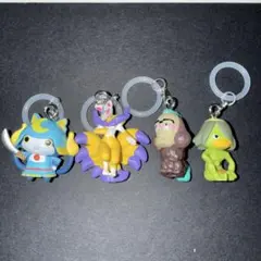 k*様 妖怪ウォッチ めじるしキーホルダー 4種セット