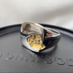 【極美品・g60(19)】 Mined Ring Large Diamond 2026年最新】TOM WOOD Mined Ring Large Diamondの人気アイテム - メルカリ