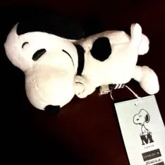 【新品】　スヌーピー　寝そべりぬいぐるみクリップ　SN