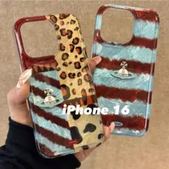 iPhone 16 ヴィヴィアン オーブ 地球 スマホケースのサムネイル
