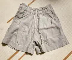 【値下げ】UNIQLO ユニクロ　リネンブレンドイージーショートパンツ　110