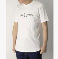 《美品！さらに100円値下げ中》フレッドペリー白Tシャツ　Sサイズ