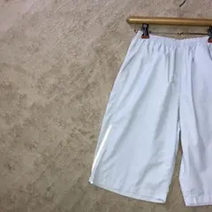 ニューバランス レディース ハーフパンツ M グレー ロゴ刺繍 スポーツウエア