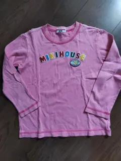 MIKIHOUSE 長袖カットソー 120 ピンク