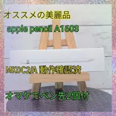オマケありApple Pencil A1603 ホワイト 充電アダプタ付き