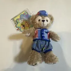 【新品未使用】ディズニー15周年 ダッフィー ぬいぐるみバッチ