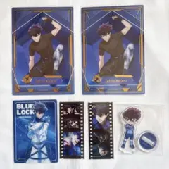 ブルーロック 烏旅人 フィルム風クリアカード アクスタ