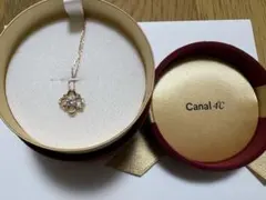 Canal 4℃ ネックレス　フラワーモチーフ