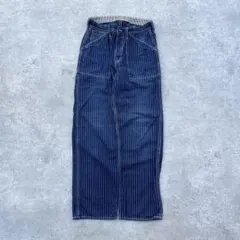 フリーホイーラーズ ロングショアマン ウォバッシュ ワークパンツ 【32