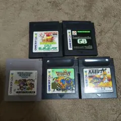 ゲームボーイカラー カセット5本 - メルカリ