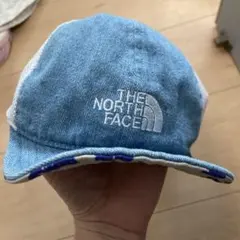 キッズTHE NORTH FACE デニムキャップ1歳〜2歳